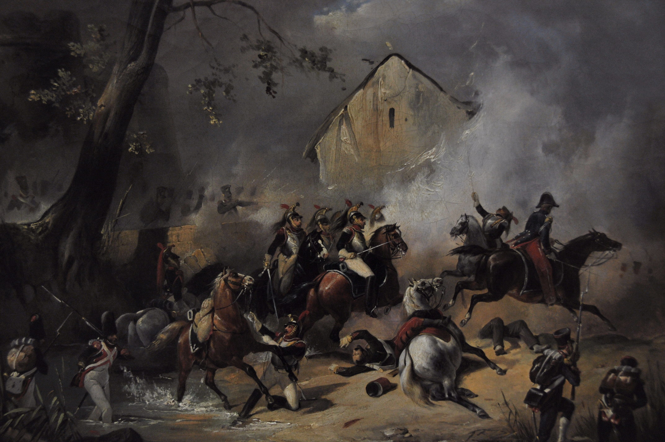 Fonds d'cran Art - Peinture Historique Horace VERNET, Paris 1789. Paris 1863 . La Bataille