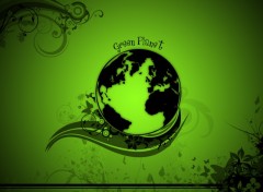 Fonds d'cran Art - Numrique Green Planet