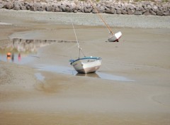 Fonds d'cran Bateaux Les Barques du Crotoy