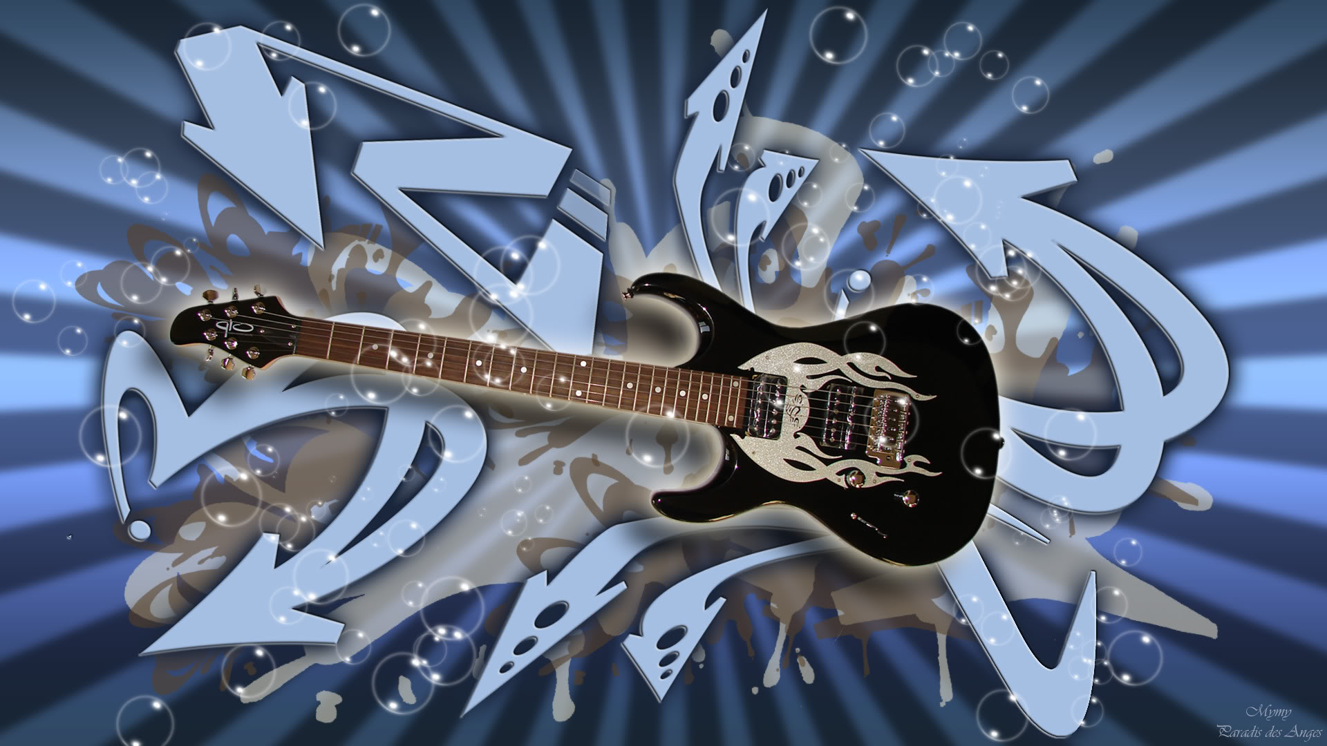 Wallpapers Music Instruments - Guitares Guitare