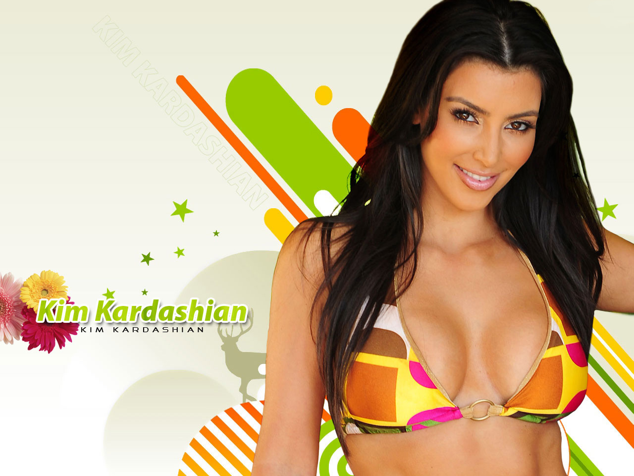 Fonds d'cran Clbrits Femme Kim Kardashian kim kardashian