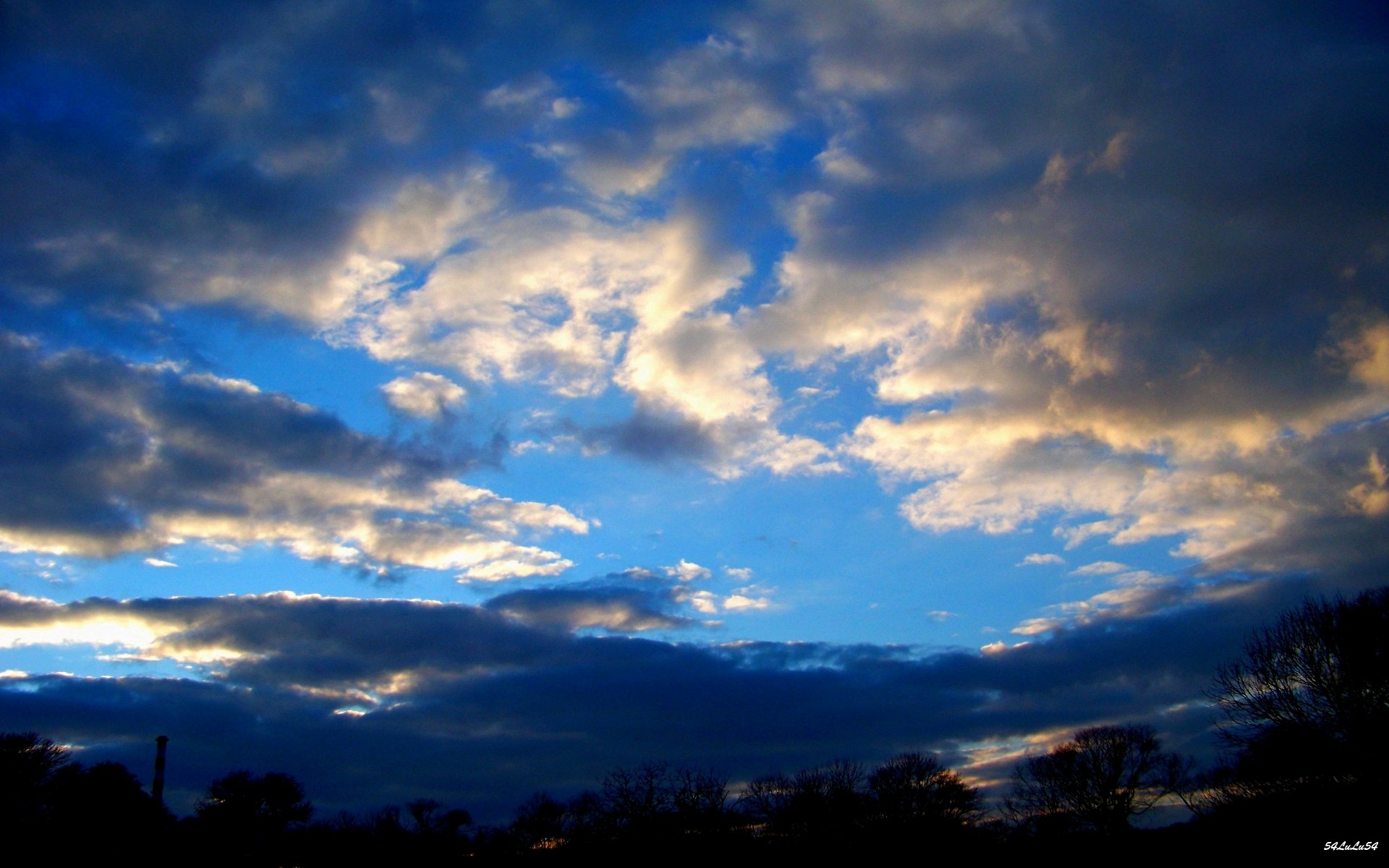 Wallpapers Nature Skies - Clouds ciel coucher couch de soleil nuage