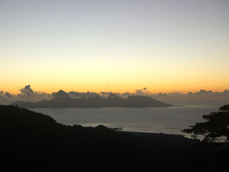 Fonds d'cran Nature Couchers et levers de Soleil coucher de soleil sur Moorea