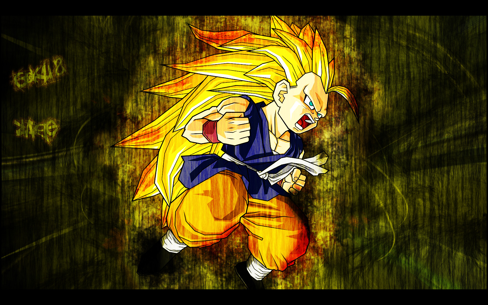 Wallpapers Manga Dragon Ball GT Goku's Rage