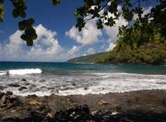 Fonds d'cran Nature Plage a Tahiti