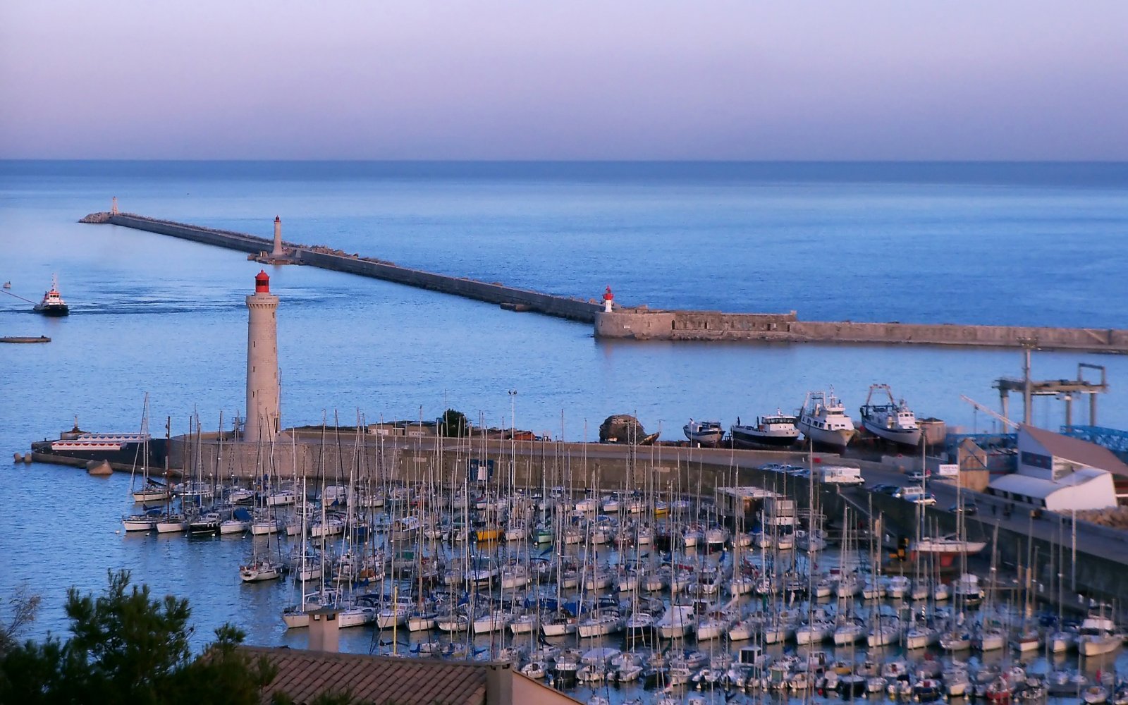 Wallpapers Trips : Europ France > Languedoc-Roussillon Port de Ste dans l'Hrault (34)