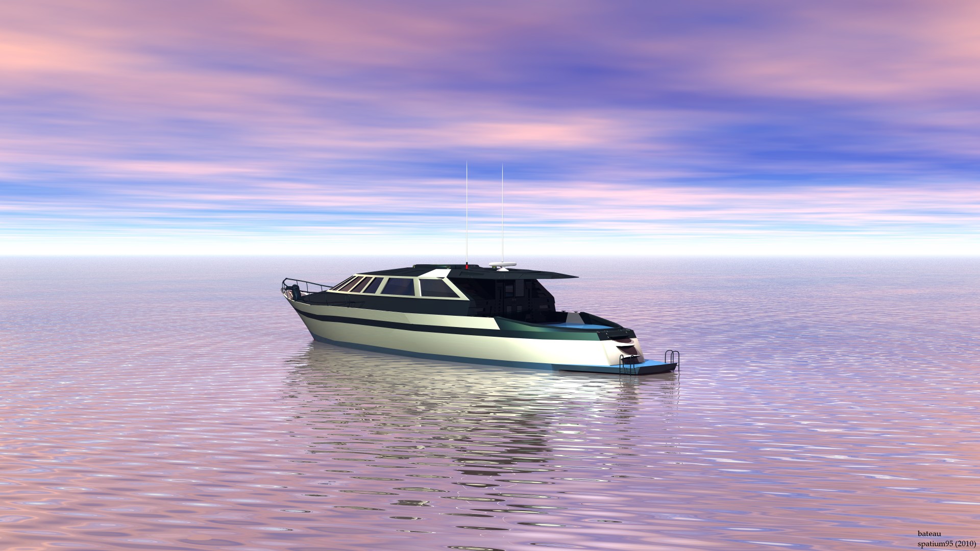 Wallpapers Digital Art 3D - Various bateau