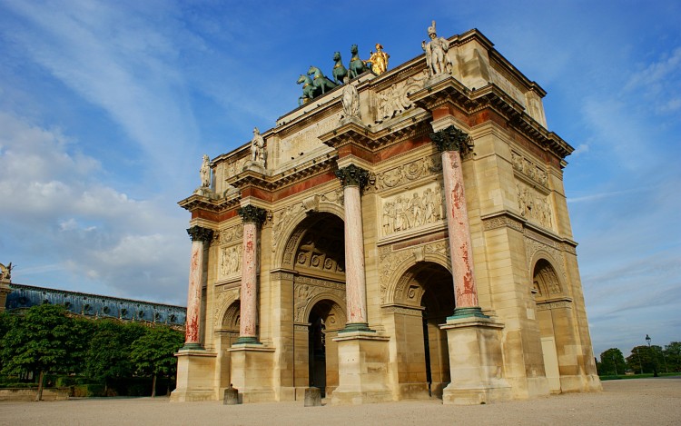 Wallpapers Constructions and architecture Statues - Monuments Le Carousel du Louvre