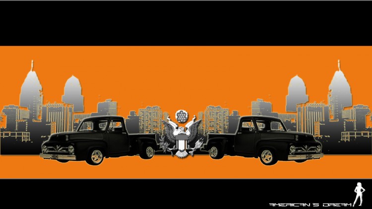 Wallpapers Digital Art Style Urbain American Retro