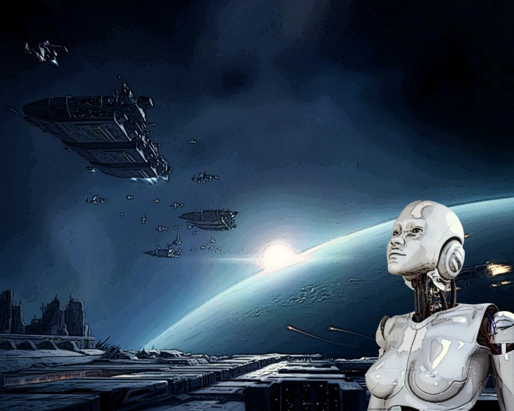 Wallpapers Fantasy and Science Fiction Cyborgs exodus