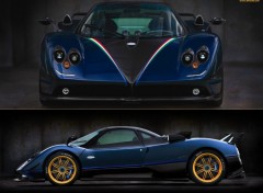 Wallpapers Cars Pagani Zonda TRICOLOR