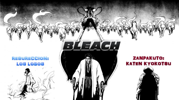 Wallpapers Manga Bleach Los Lobos VS Katen Kyokotsu