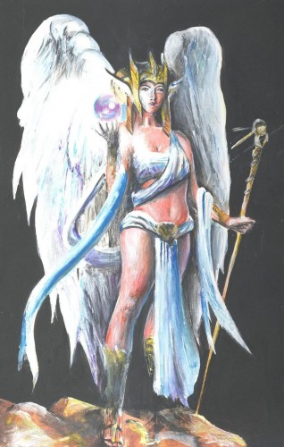 Fonds d'cran Art - Peinture Fantasy Ange