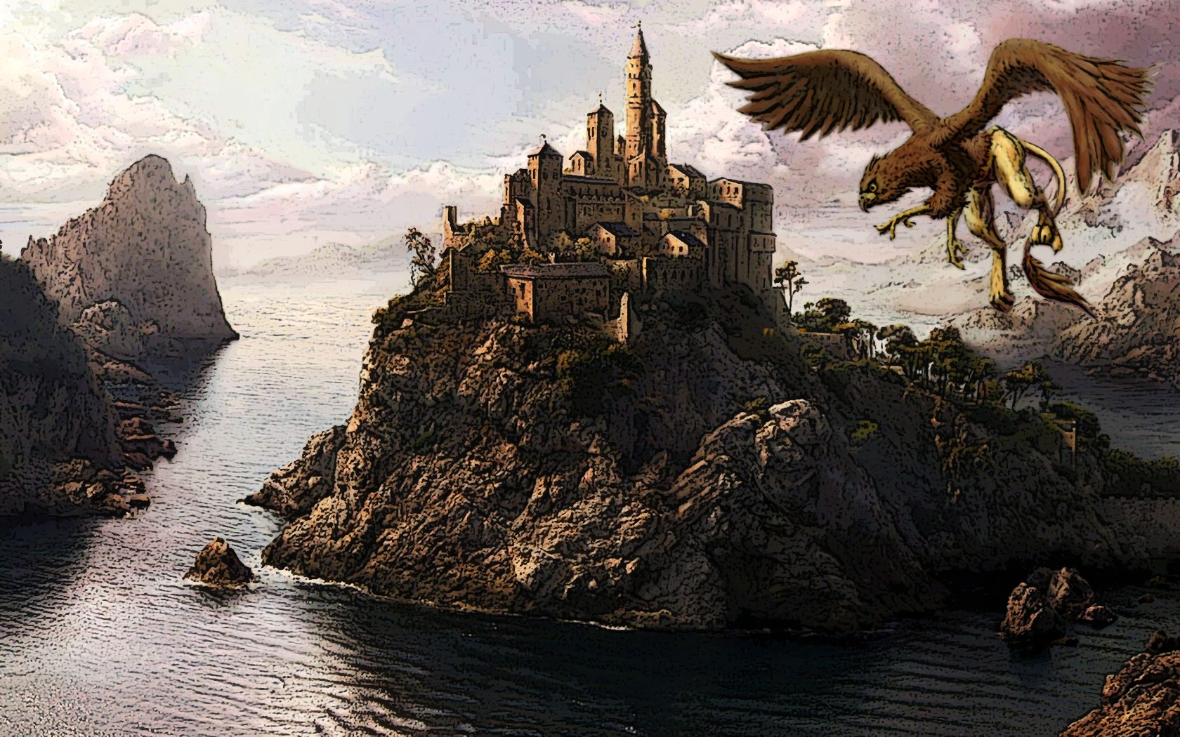 Wallpapers Fantasy and Science Fiction Castles Castle Keeper