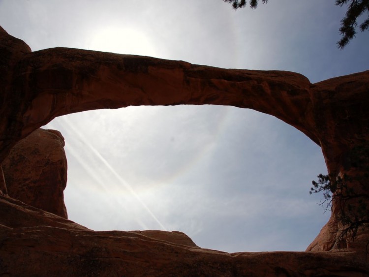 Wallpapers Nature Arches Contre jour