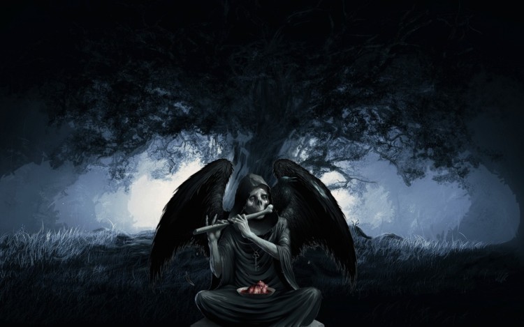 Wallpapers Digital Art Style Dark The Song of Death