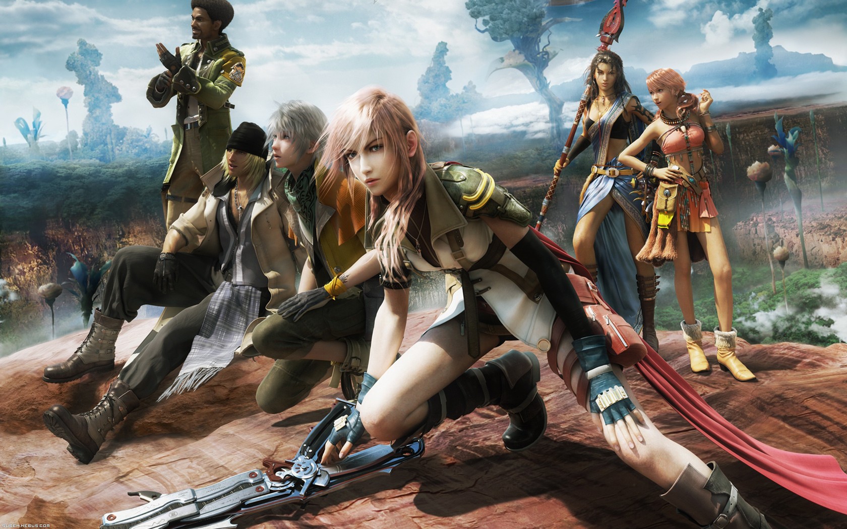 Fonds d'cran Jeux Vido Final Fantasy XIII Final Fantasy XIII