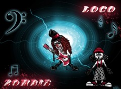 Fonds d'cran Art - Numrique Zombie & Loco