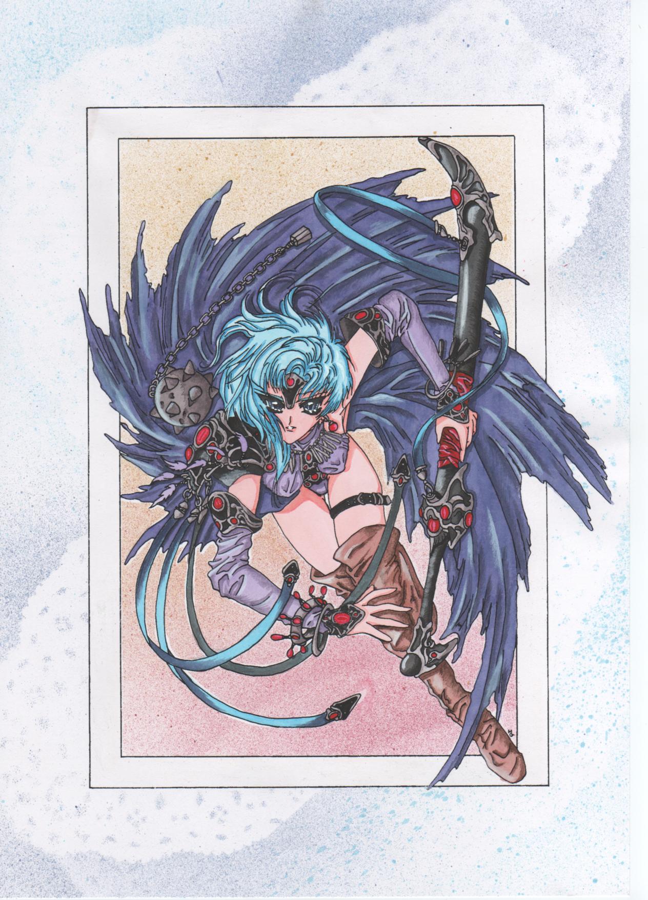 Fonds d'cran Art - Crayon Manga - Magic Knight Rayearth 