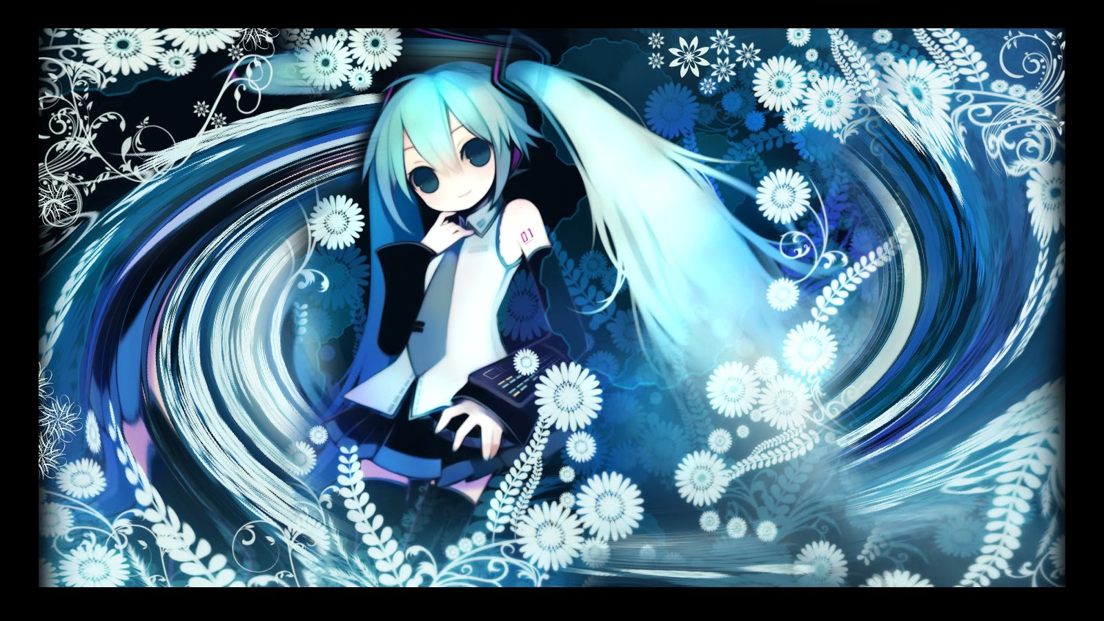 Wallpapers Manga Vocaloïds Miku Hatsune