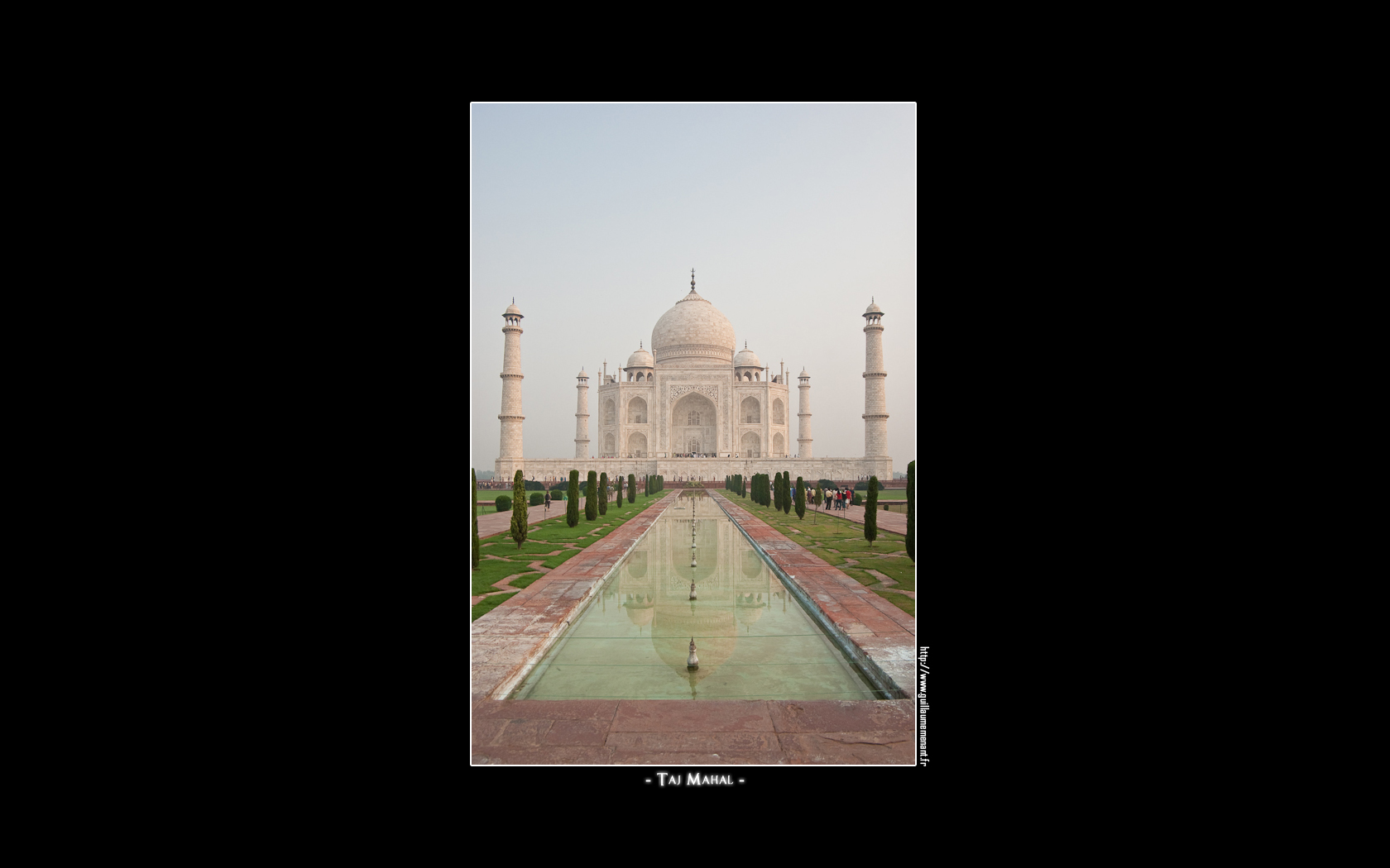 Fonds d'cran Voyages : Asie Inde Taj Mahal