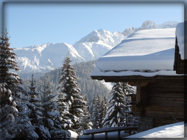 Fonds d'cran Constructions et architecture Chalets Chalet  Courchevel