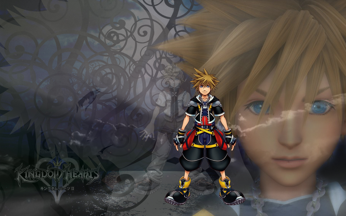 Fonds d'cran Jeux Vido Kingdom Hearts II 