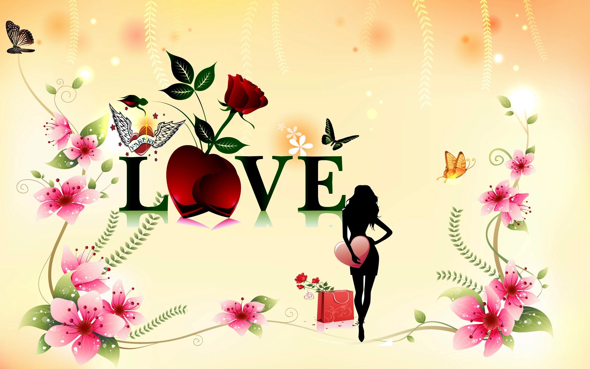 Wallpapers Digital Art Love - Friendship My love