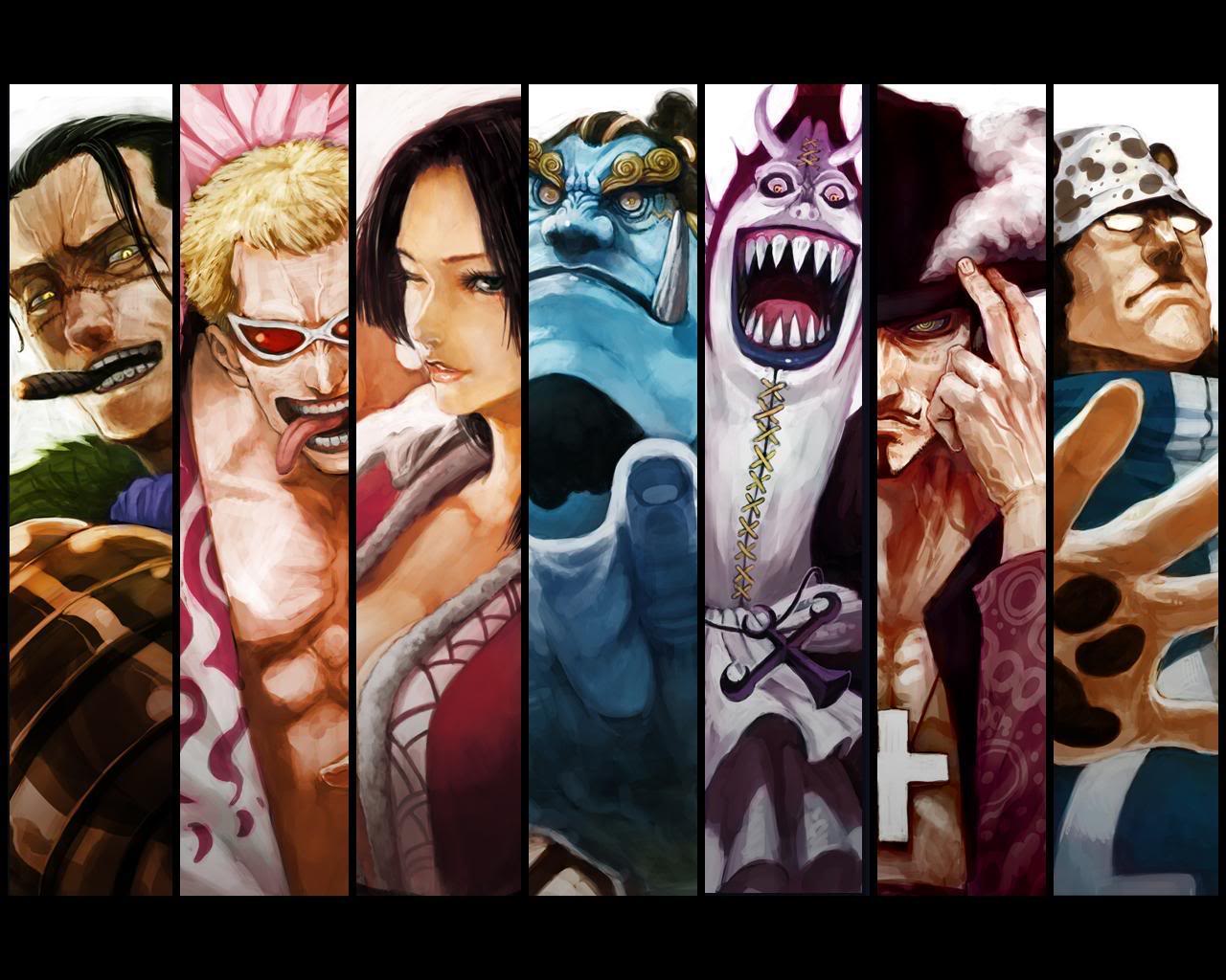 Wallpapers Manga One Piece Shichibukais