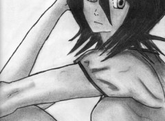 Wallpapers Art - Pencil rukia