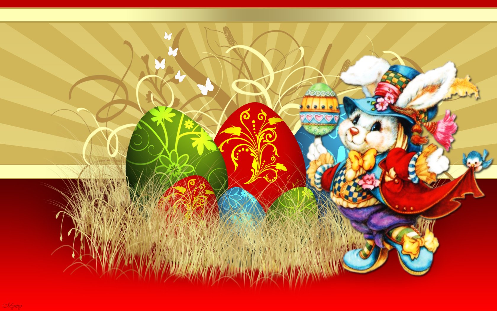 Wallpapers Digital Art Hollidays - Easter Lapin de Pques 