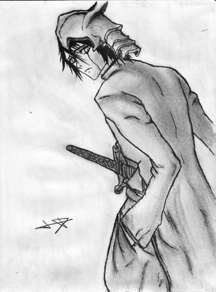 Fonds d'cran Art - Crayon Manga - Bleach ulquiorra