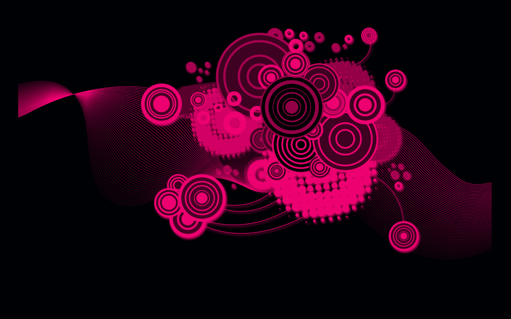 Wallpapers Digital Art Abstract electro wallpaper rose