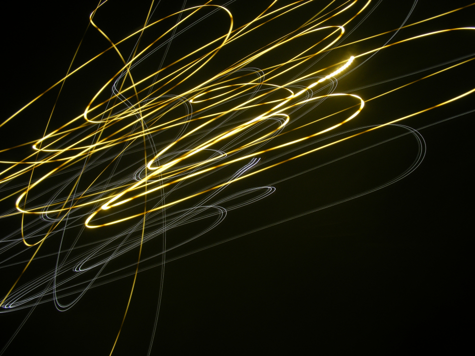 Wallpapers Abstract - Art Lights Ruban dor .