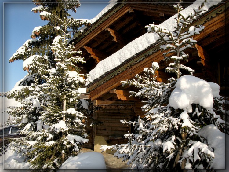 Fonds d'cran Constructions et architecture Chalets Chalet  Courchevel