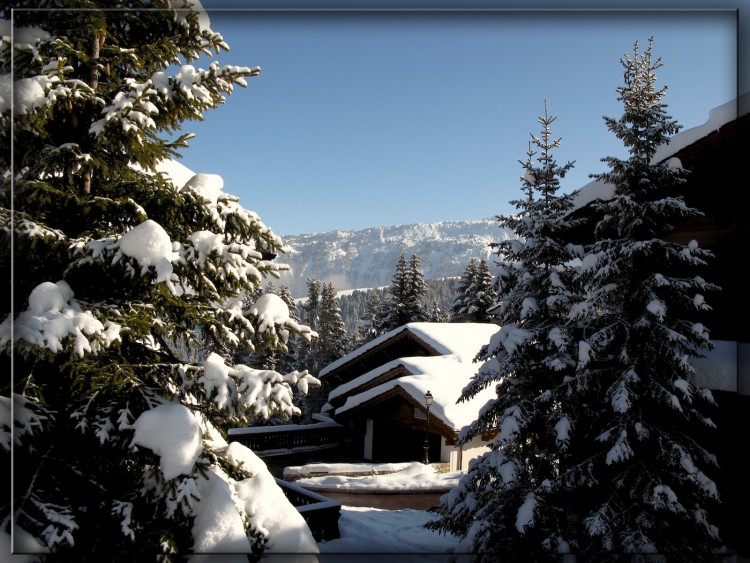 Fonds d'cran Constructions et architecture Chalets Chalet  Courchevel