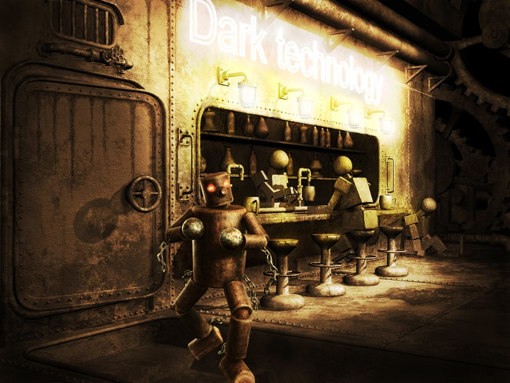 Wallpapers Digital Art Science-Fiction - Robots Dark Technology