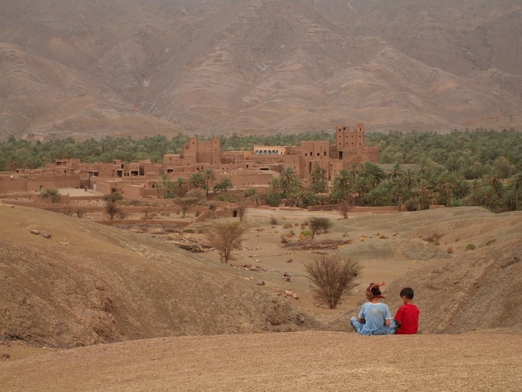 Fonds d'cran Voyages : Afrique Maroc Village Marocain