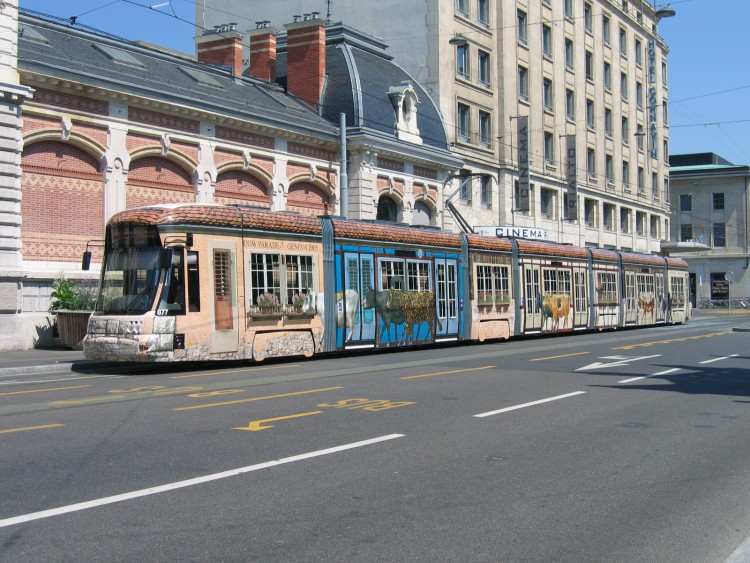 Fonds d'cran Transports divers Tramways TPG 877