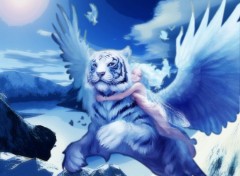 Wallpapers Fantasy and Science Fiction The Flying Tiger and The Little Angel