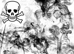 Wallpapers Digital Art Smoking kills