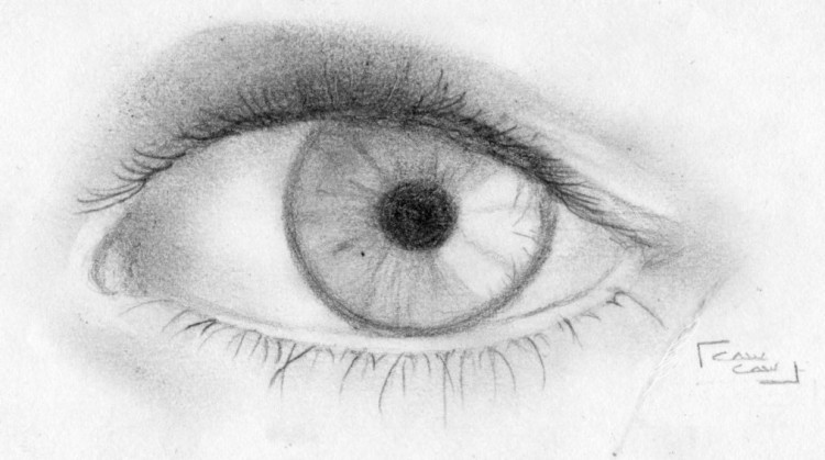 Wallpapers Art - Pencil Eyes Le miroir de l'me 