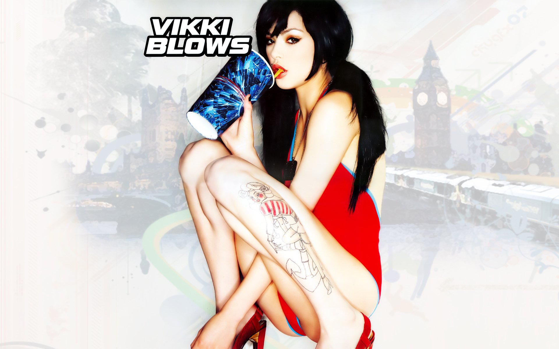 Fonds d'cran Clbrits Femme Vikki Blows vikki blows