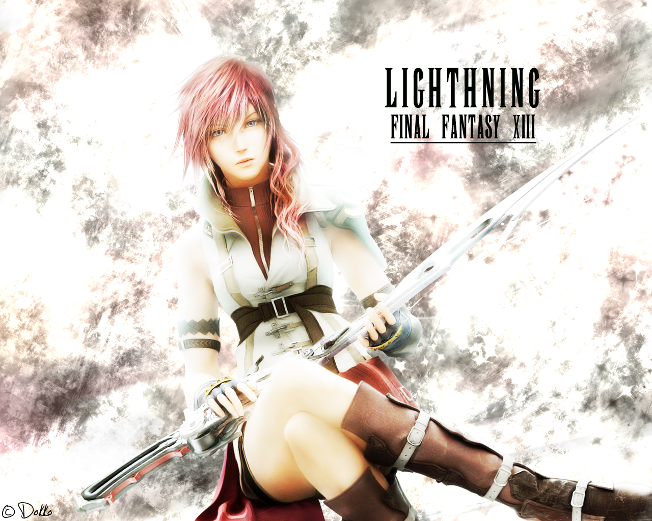 Fonds d'cran Jeux Vido Final Fantasy XIII Lightning