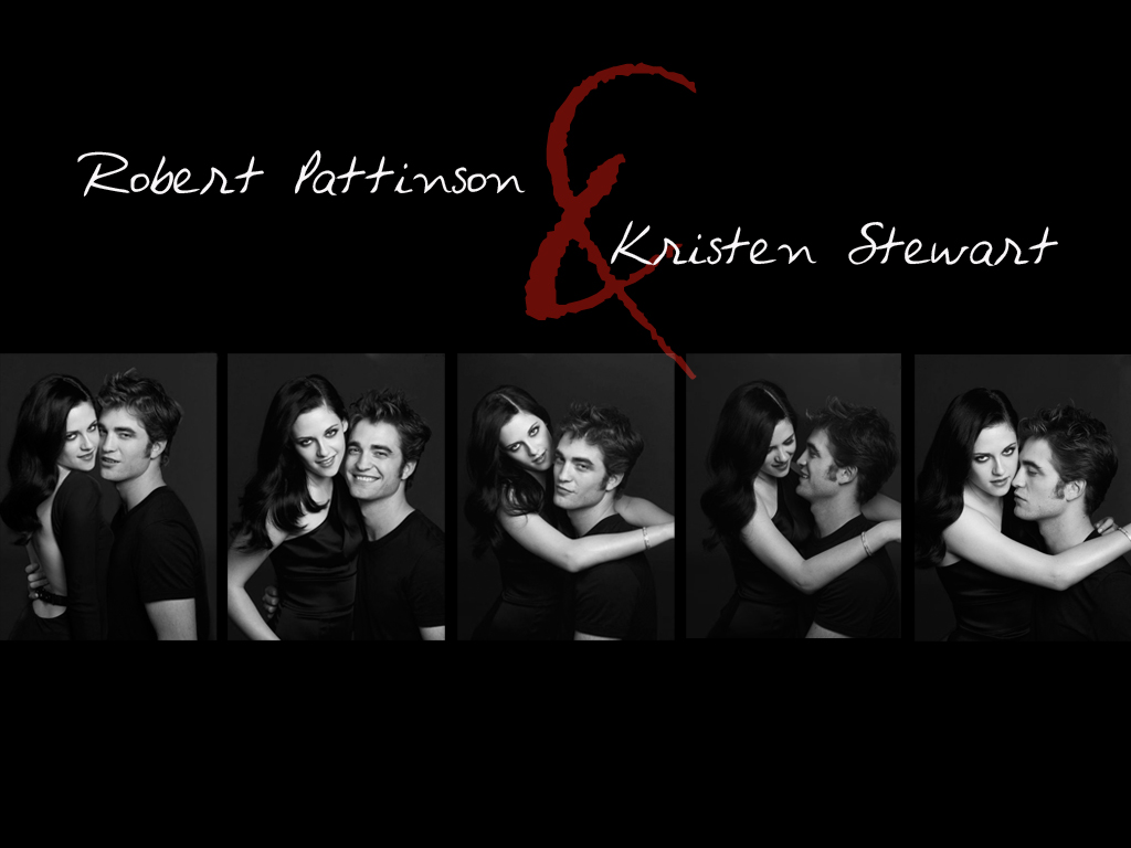 Wallpapers Movies Twilight - New Moon Robert Pattinson et Kristen Stewart