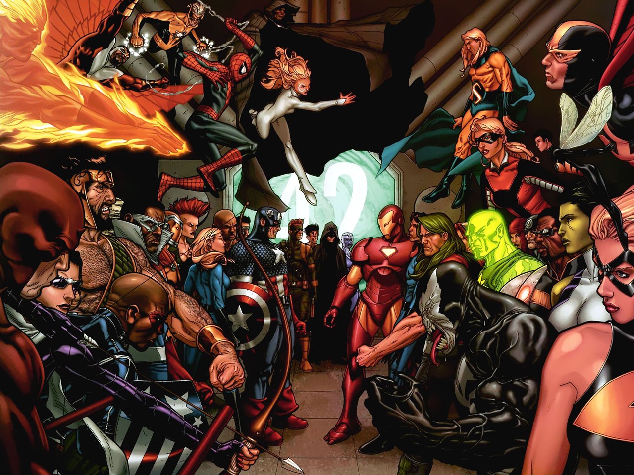 Wallpapers Comics Civil War civil war