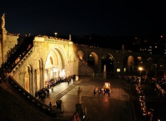 Wallpapers Trips : Europ procession mariale  la Basilique de Notre Dame du Rosaire LOURDES