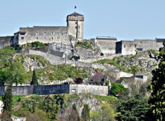 Fonds d'cran Constructions et architecture Le Chateau Fort de LOURDES Htes Pyrnes