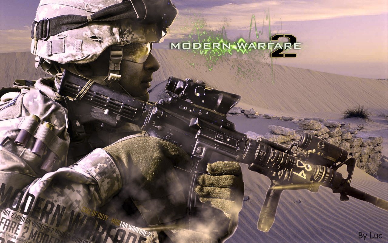 Wallpapers Video Games Call of Duty : Modern Warfare Modern warfare 2 dsert