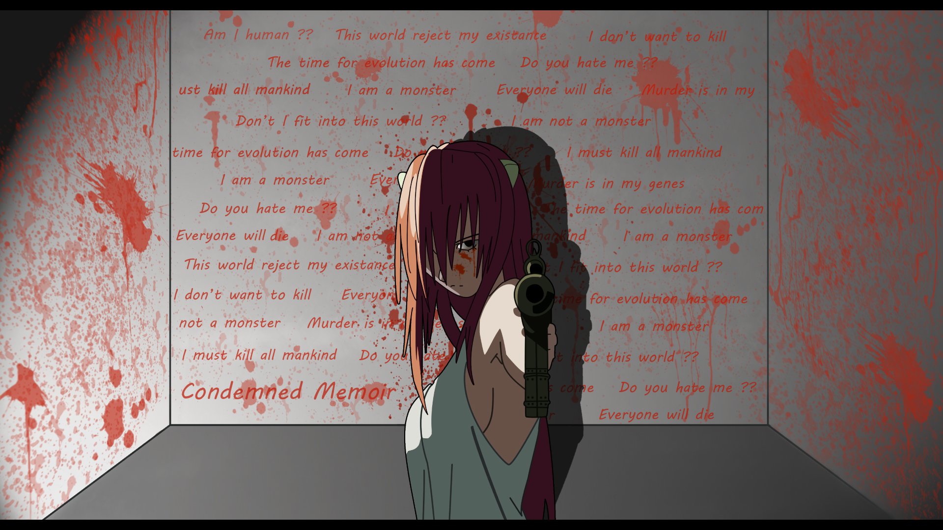 Wallpapers Manga Elfen lied Comdemned Memoir